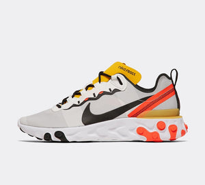 Nike React Element 55 Trainer | White / Black / Bright Crimson