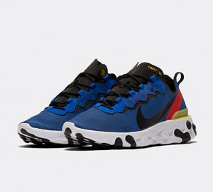 Nike React Element 55 Trainer | Game Royal Blue / Black / White