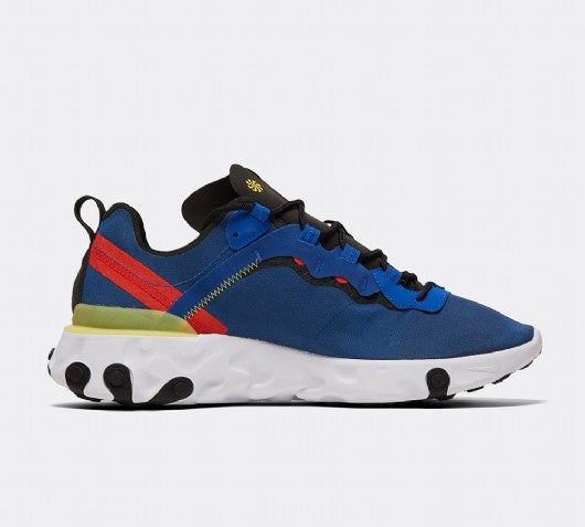 Nike React Element 55 Trainer | Game Royal Blue / Black / White